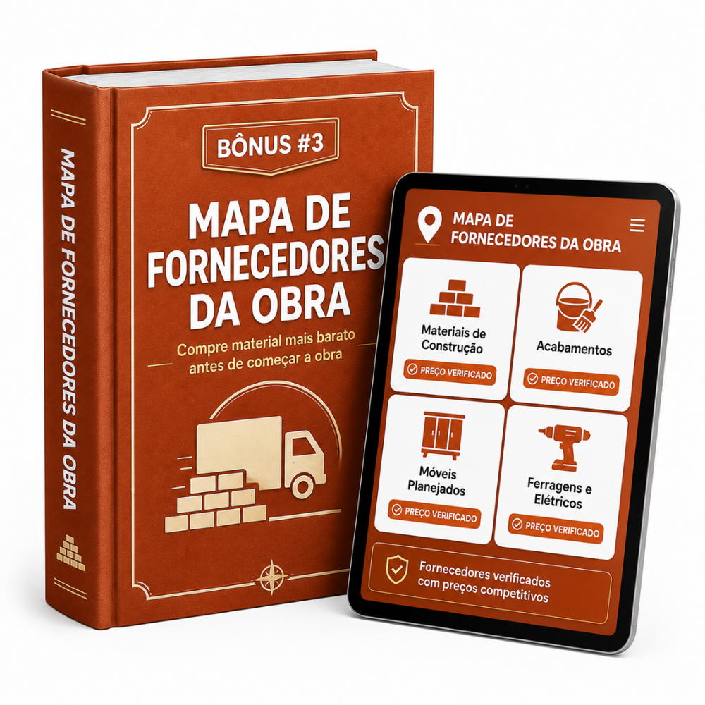 Mapa de Fornecedores da Obra